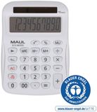 MAUL Bureaurekenmachine ECO MJ 555 Wit zonnecel LCD 10 cijfers