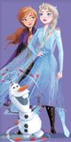 Disney Frozen Frozen strandlaken Olaf 70 x 140 cm paars
