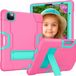 Togadget® iPad Pro 12.9 (3e - 4e - 5e - 6e generatie) 2018 - 2020 - 2021 - 2022 hoesje met kickstand - roze