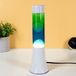 Fisura Design Lavalamp met Blauwe & Groene Lava - Blauwgroen