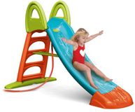 Feber Water Slide 10 Glijbaan - Groen - 129 cm Glijbaan - Waterfunctie - Opvouwbaar