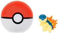 Jazwares Pokémon Clip 'n' Go Action Figure Cyndaquil & Poké Ball