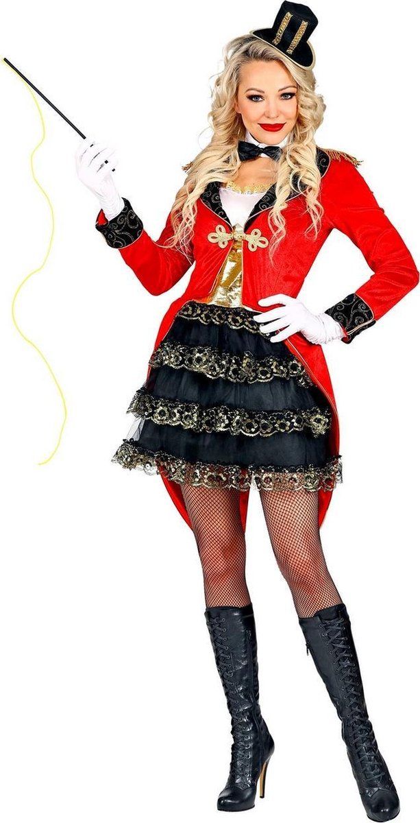 Widmann Circus Kostuum Ringmeester Circus Voorstelling Vrouw XL Carnaval kostuum Verkleedkleding