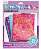 Ooly - Scratch & Shine - Geometric animals