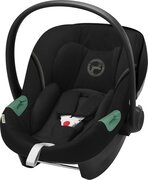 Cybex Gold baby-autozitje Aton S2 i-Size, Vanaf de geboorte tot ca. 24 maanden, Max. 13 kg, Incl. pasgeboren babyinzet, Geschikt voor SensorSafe, Moon Black zwart