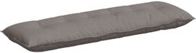 vidaXL - Coussin de dossier - Taupe - 200 x 19 x 50 cm - Tissu