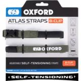 OXFORD Atlas B-Clip 26mm x 1.2m Green Pair