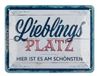 Nostalgic Art Metaal Meerkleurig 150 x 200 mm