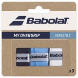 Babolat Comfort 'My overgrip' - wit/blauw/zwart - 3pcs