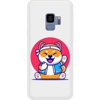 Samsung Galaxy S9 Shiba ninja Verstevigd hoesje met sublimatie bedrukking
