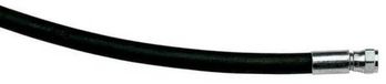 Miflex Standard Rubber 9/16''f 3/8''m Tuyau Noir 56 cm