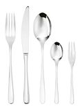 Sambonet Taste 52553-G6 - roestvrij stalen serviesset 18/10, voor 12 personen, 30-delig: 6 vorken, 6 lepels, 6 messen, 6 theelepels, 6 dessertvorken, vaatwasmachinebestendig, staal