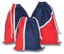 Sac de rangement multifonctionnel en 100% coton, set de 3