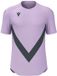 Macron Jersey Wisp L Lila/Antraciet Polyester Manche Courte Vêtements de compétition Hommes Adultes Printemps/Été 2025