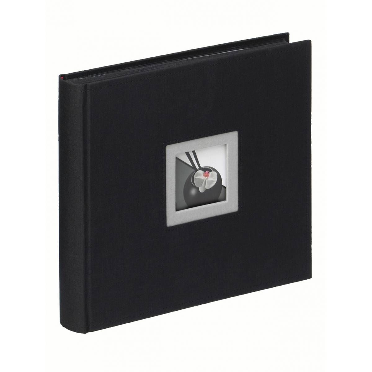 Walther FA-209-B Fotoalbum - Zwart - Linnen - 26x26 cm