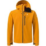 Schöffel Heren Hybrid Jk Style Salza MNS Jas met capuchon Geel