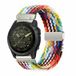 By Qubix Qubix - Braided Nylon Watch Strap with Parachute Clasp - Multicolor Spring - 20mm Quickfit - Compatible with Garmin Fenix 7s/6s/5s / Instinct 2s / Epix Pro Gen 2 (42mm)