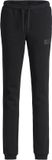 JACK&JONES JUNIOR JPSTGORDON JJNEWSOFT SWEAT PANT NOOS JNR Jongens Broek - Black Tonal - maat 140
