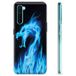 OnePlus Coque OnePlus Nord en TPU - Dragon Feu Bleu