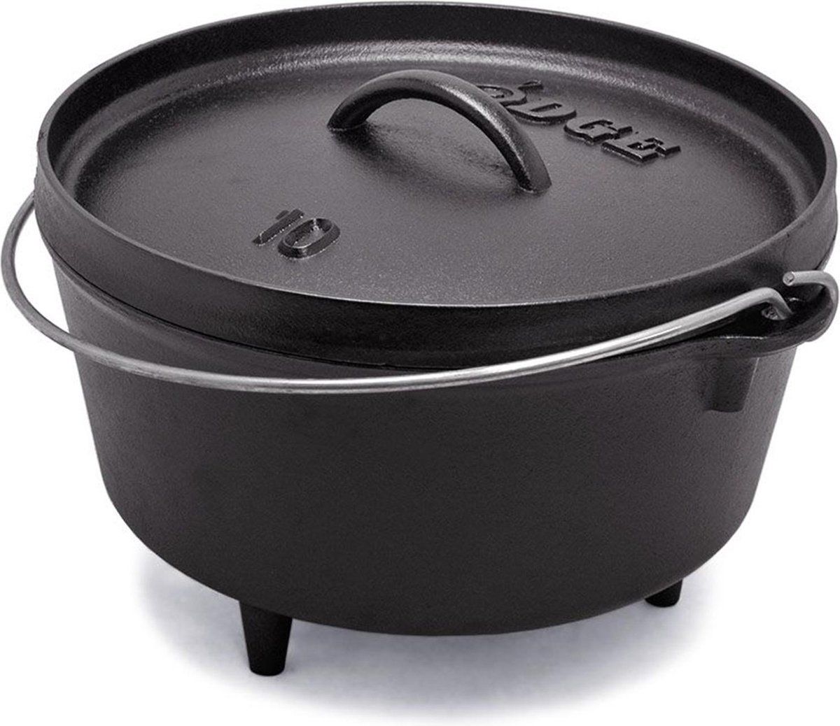 Lodge Logic Deep Camp Dutch oven, Ø 25cm - IJzer - 0075536381107