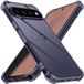 Techsuit - Étui en silicone transparent antichoc pour Google Pixel 11 - Noir fumé