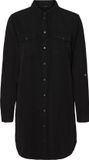 Vero Moda VMSILLA LS ROBE COURTE - Noir - Taille Femme XL
