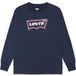 Levi's Garçon Glow Effect Ls Batwing Robe Blues Taille : 12M