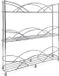 De joeji's Kitchen Kruidenrek Free Staande voor Kruiden & Kruiden Rack Organizer - Houdt 21 Potten - Inclusief 2 Zuignappen (Zilver)