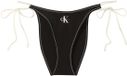 Calvin Klein Underwear Calvin Klein Zijstrik Onderstuk Zwart Effen Nylon/Elastaan XS