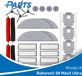 Roborock S8 MaxV Ultra Kit d'entretien (alternatif Plus.Parts® pour 8.02.0324)