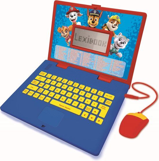 Lexibook Paw Patrol Educatief Notitieboek Bilingue (FR/EN) Blauw