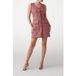 GUESS Claudia Robe Moulante Fleur de Pivoine Twee Taille : 40