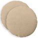 vidaXL Kussensloop 2 pcs HEERLEN Taupe Ø 50 cm corduroy
