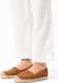 Manfield Dames Cognac Suède Espadrilles Maat 37