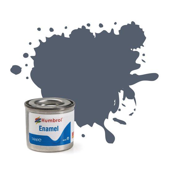 Humbrol Emailverf Mat - 14 ml - No. 77 Navy Blue