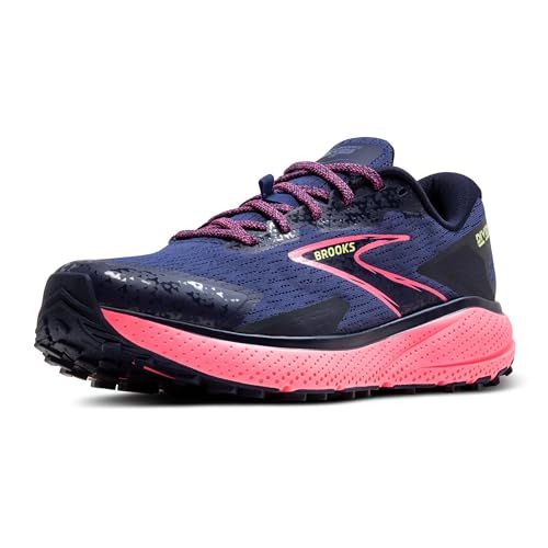 Brooks Divide 5 - Dames - Maat 38 - Grijs/Blauw/Roze/Lime