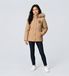 Lauren Ralph Lauren Veste matelassée en duvet beige pour femme (M)