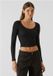 Urban Classics Biologische geribde jersey Dames Shirt met lange mouwen - 3XL
