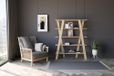 Hanah Home Scandinavisch boekenplank, saffier oak, 120 x 150 x 25 cm