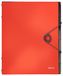 Leitz 4569-10-20 classeur rouge clair DIN A4 polypropylène nombre de compartiments : 6
