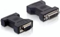Delock Adapter DVI 29 Bu to VGA-St(15) zwart