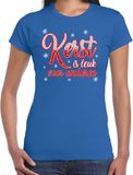 Bellatio Decorations Fout kerstshirt / t-shirt blauw kerst is leuk voor anderen voor dames - kerstkleding / christmas outfit XXL