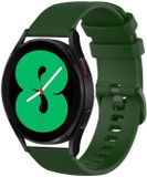 By Qubix - Sportband met motief - Groen - 18mm - Geschikt voor Garmin Venu 4 (41mm)