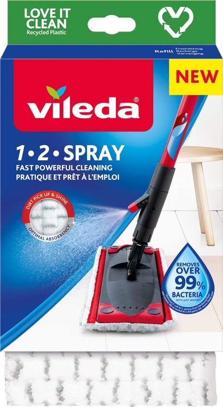 Vileda 1-2 Spray Refill Pad