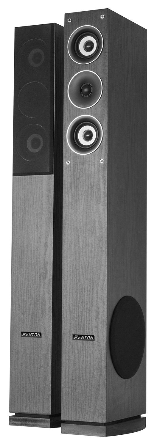 Fenton SHFT52B - 3-weg HiFi Luidsprekerset - 500W - Grijs