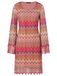 Ana Alcazar Robe 'Zanora' multicolore