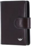 Golden Head Leren kaarthoes Colorado RFID Protect Kartenetui mit Riegel 4516 Bordeaux