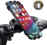 LuxeBass Universeel 360 graden Draaibaar Telefoonhouder voor Fiets - 4 tot 6.5 inch - LB434