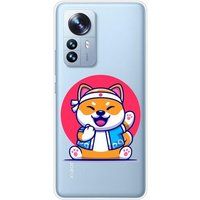 Xiaomi Mi 12 Pro Bedrukt siliconen hoesje Shiba ninja