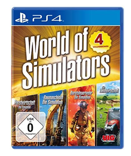 United Independent Entert World of Simulators 4 Games (PlayStation PS4)